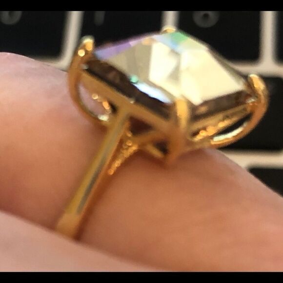 Swarovski authentic crystals Ring Gold plated - Picture 6 of 7